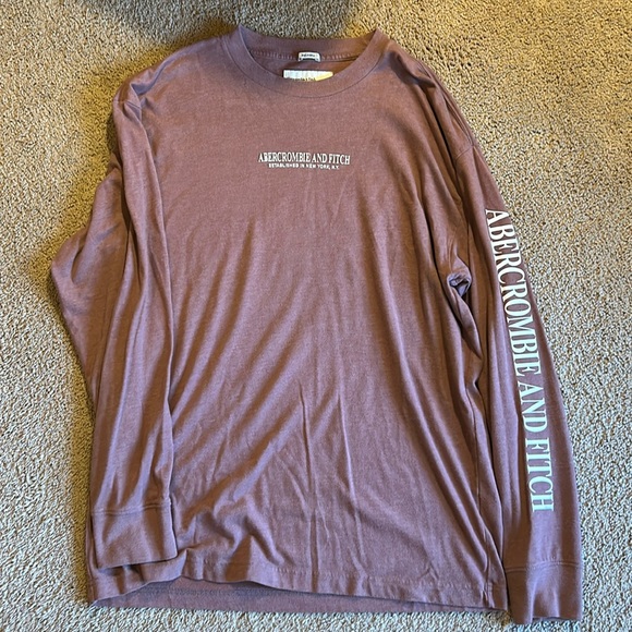 Men’s Abercrombie long sleeve T-shirt - Picture 1 of 1